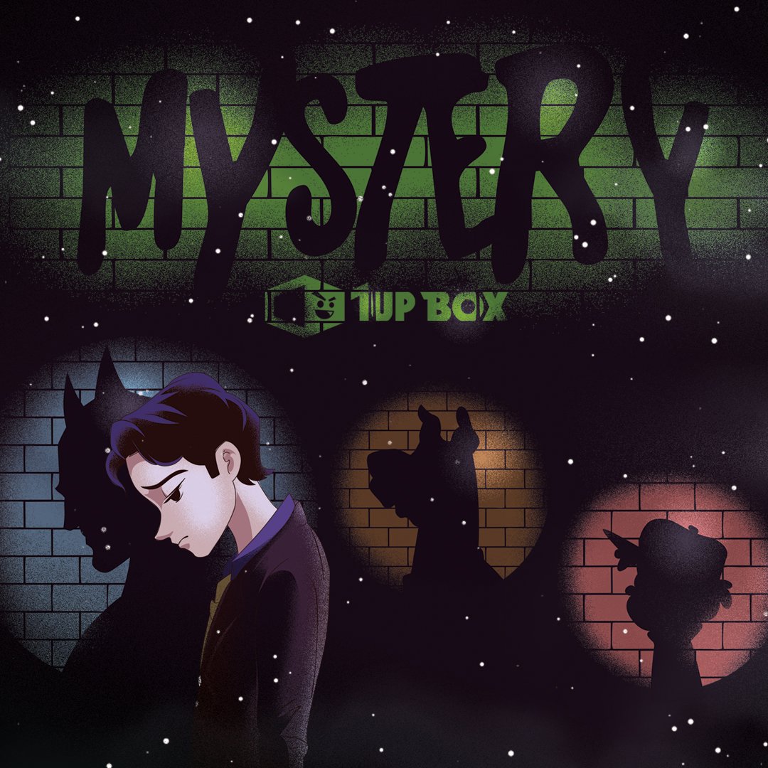 The theme for December is MYSTERY! Look out for items from Gotham, and much MORE! Get yours now at 1upbox.com 😁
