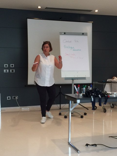 RevenueDev's tweet photo. #RDFRetreat Day 1 got off to a great start with a presentation by @AasmundAndersen about a brief history of #RDF . This was followed by a moment with a board member #AnnikaDybwad. #RevenueDev #RDFRetreat #Lisbon https://t.co/frOM1sVgZY