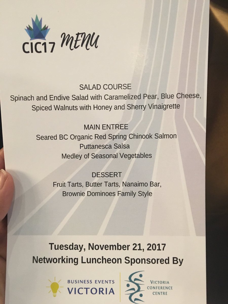 ShafeelaG's tweet photo. @pcmahq CIC 2017 Luncheon sponsored by @MeetVictoriaBC
See you all next year in Victoria, BC 
#eventprofs #PCMACIC17 #pcmacec https://t.co/9rRt51tBw6