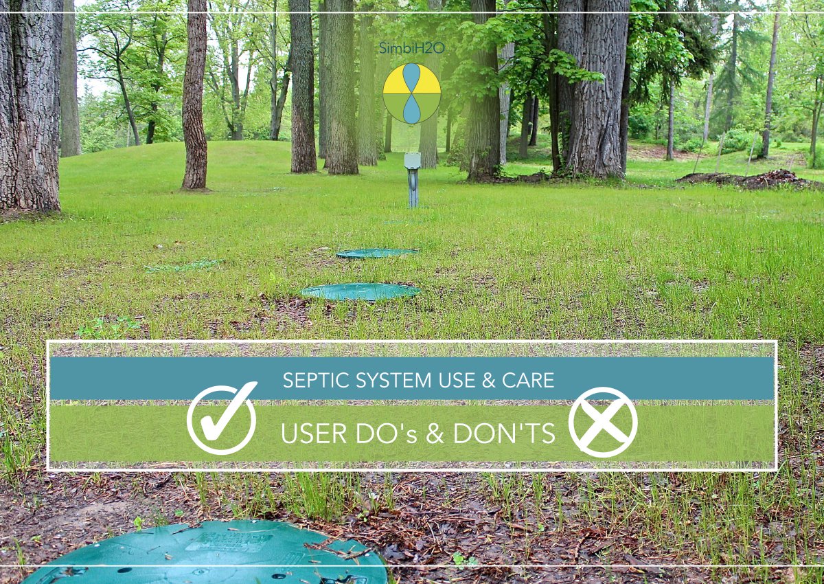 SimbiH2O's tweet photo. Do you know your #septicsystem use Do's &amp; Don'ts? Check out this #septicsystem use and care guide here! https://t.co/Bj1xUXh20k https://t.co/f0zHKWLRQY