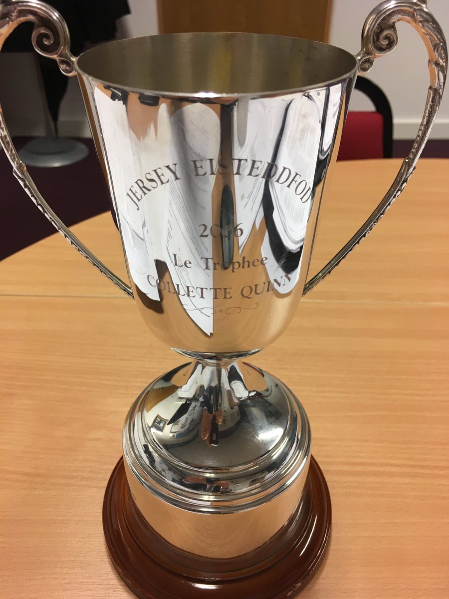 Just found a gleaming trophy on my desk!! Platinum Award, no less, for our student French songsters, wow! a very #hvproud Headteacher!