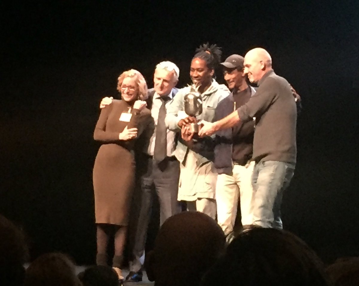 We feliciteren <a href="/heiligeboontjes/">Heilige Boontjes BV</a> en <a href="/RotterdamTours/">Eveline van Wanrooij</a> met Tinnen Annie 2017!! 🎉🎉🎉 #gastvrij