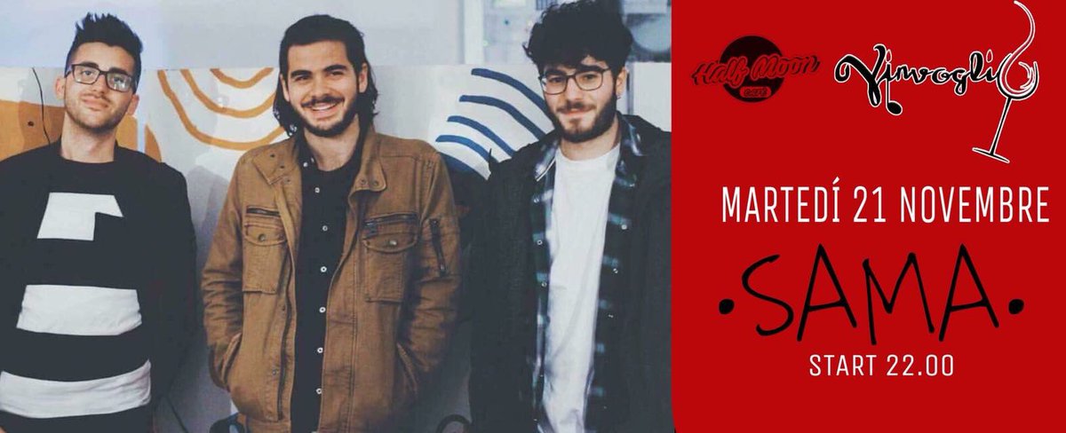 Live tonight #halfmooncafe’🎼