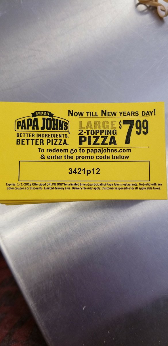 JordanCorrea12's tweet image. New Online Only special. Spread the word. You can use it as many times as you want till New year's. 🍕🍕