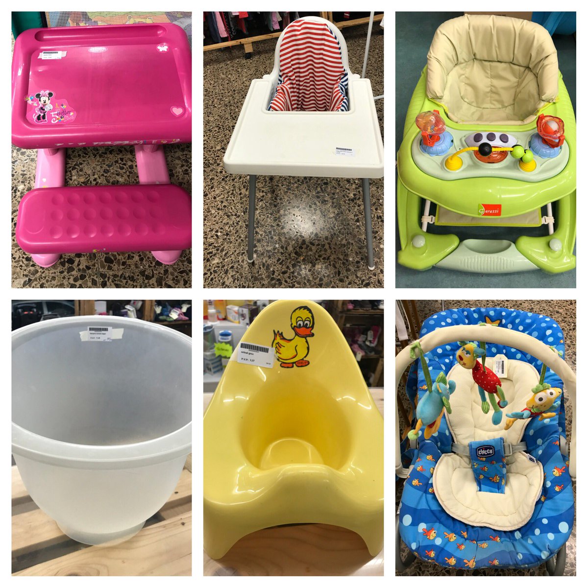 XarrancaLleida's tweet photo. #xarranca #lleida #trona #ikea #carrutxes #escriptori #minnie #tommeetippee #orinal #hamaca #chicco #novetats #segonama https://t.co/rPbGrezFiM