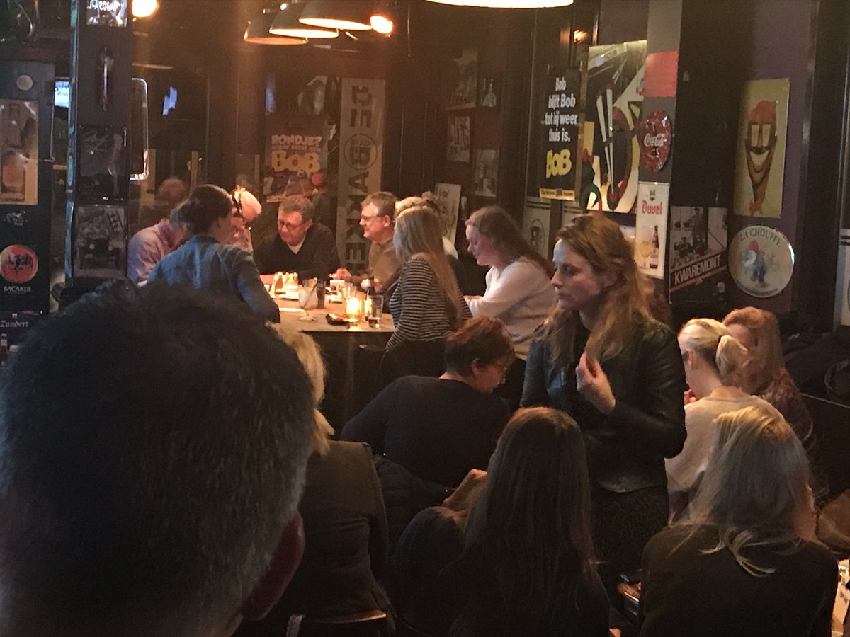 thomaszwiers's tweet photo. De pub quiz over verkeer ‘fris op weg’ in café de Bakkerij is gestart. 7 teams strijden om de prijs van EUR 250,- te besteden voor de vereniging. https://t.co/A9ZrVJp0Fg