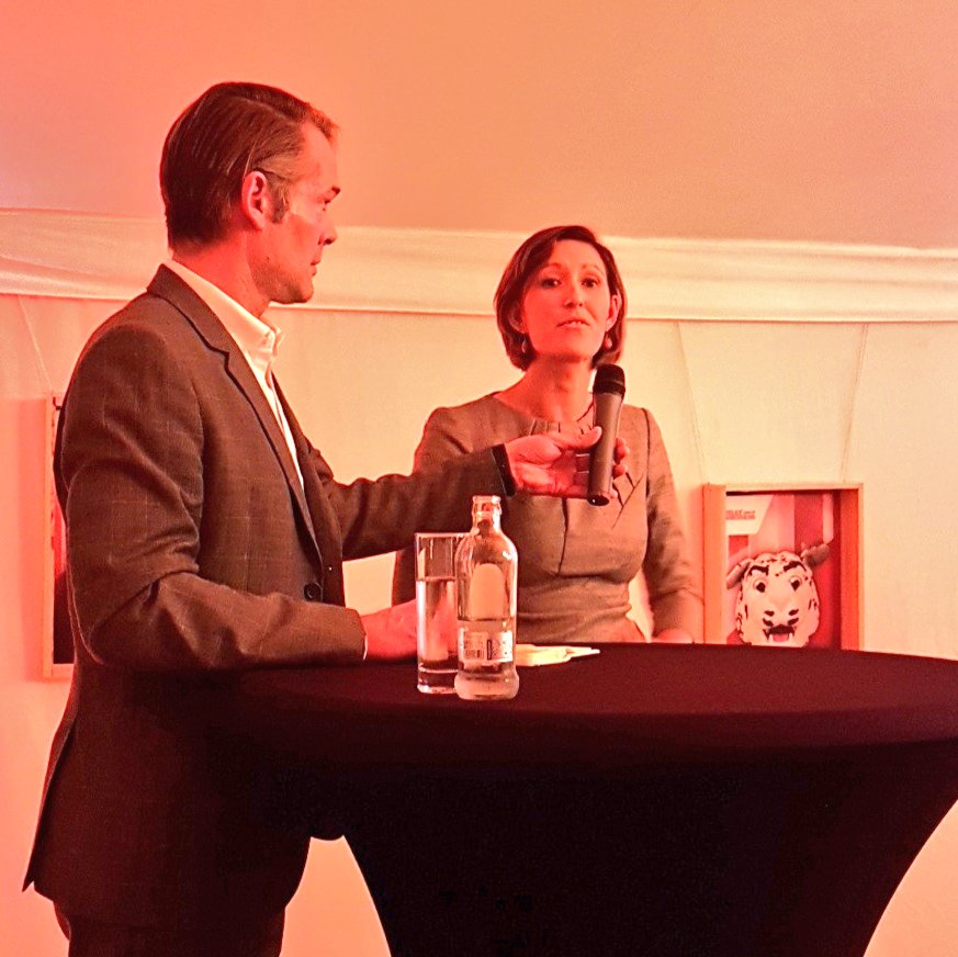 Genomineerde nummer vier is ook een dame: ingenieur Natalie Vanderschaeghe van Macobo. Veel succes! #jci #award #2018StartsNow