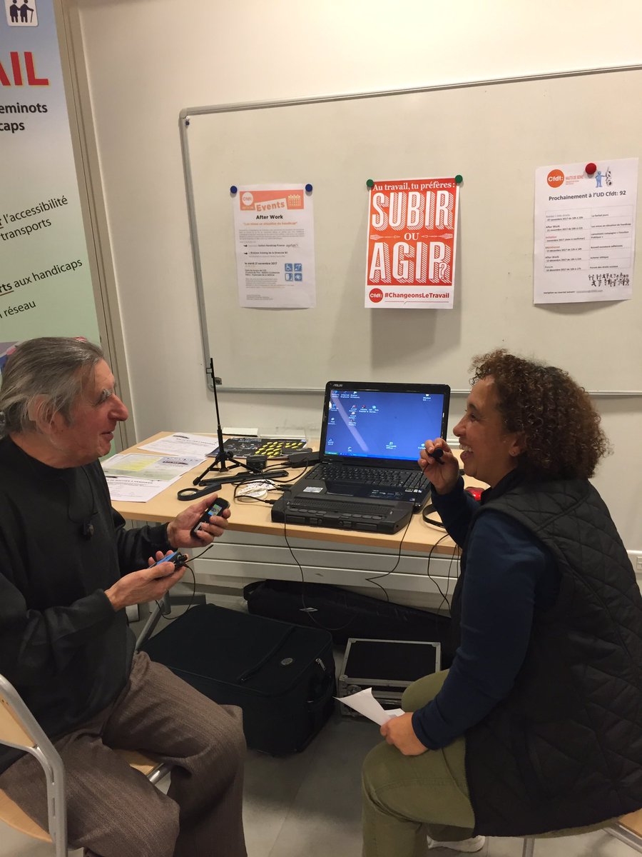 sylvie_axel's tweet photo. UD 92 After work sur les mises en situation de handicap#cfdt https://t.co/XwkwSi8WdC