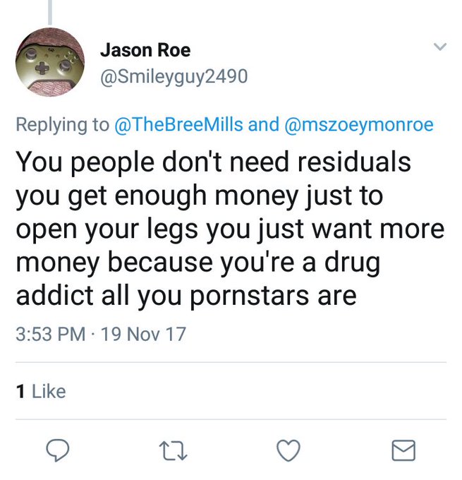Officially blocked... I highly recommend my fellow performers do the same https://t.co/zI6FupL18x