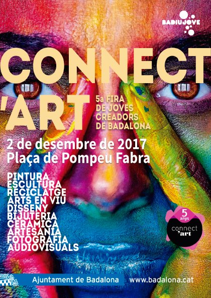 badalonajove's tweet photo. Ja la tenim aquí!
La programació del #ConnectArt! Carregada d'art i activitats per totes!!
Consulta-la tota! És impossible que res no t'agradi!
#musica #dansa #il·lustració #fotografia #disseny #artesania #pintura #joieria #manualitats #scrapbooking #escultura #cinema #artenviu https://t.co/yLzqKWLJvR