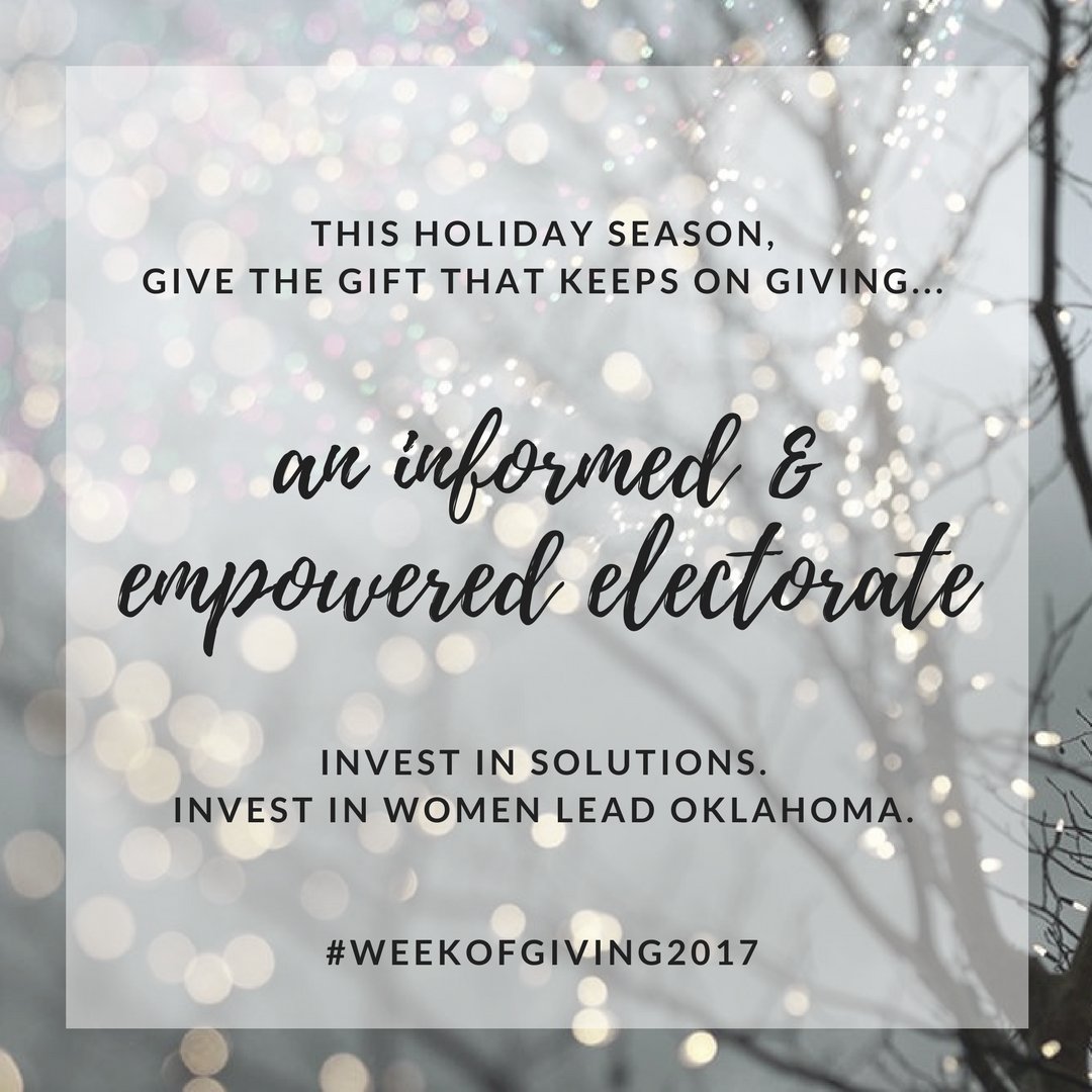 WomenLeadOK's tweet photo. What more could anyone want? 
Mark your calendars for #WeekOfGiving2017! https://t.co/XygsIAQLNY https://t.co/A8lSi9I1aX
