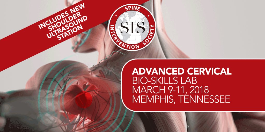 IPSISMed's tweet image. For 2018, SIS's Advanced Cervical Bio-Skills Lab includes a new Shoulder Ultrasound (US) station where you will receive instruction on suprascapular nerve blocks and glenohumeral  joint/subacromial bursa Injections. SpineIntervention.org/events/EventDe…