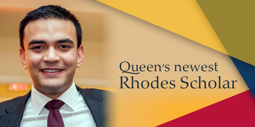 queensu's tweet photo. Congratulations to Iain Sander (Sc'17) for being selected as a 2018 @rhodes_trust Scholar, the 58th in the history of #queensu
https://t.co/RrENbDHAAJ https://t.co/QtabXUXLXP