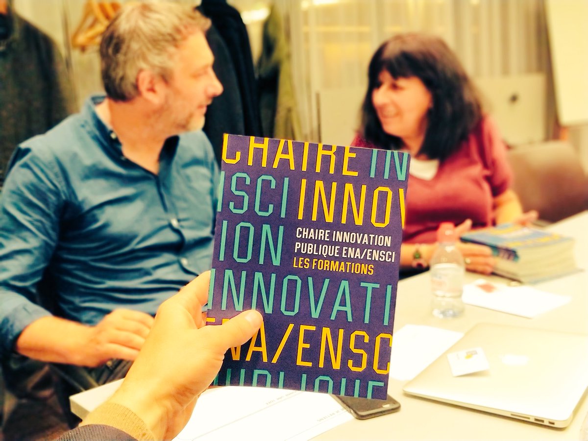 La #chaireip de l’@ENA_fr / <a href="/Ensci_Paris/">ENSCI_LesAteliers</a> était présente pour ce premier speed-dating des acteurs de l’innovation publique #semaineIP #designPP <a href="/vrmtvrmt/">Vraiment Vraiment</a> un changement de vitesse prévu pour l’année prochaine !