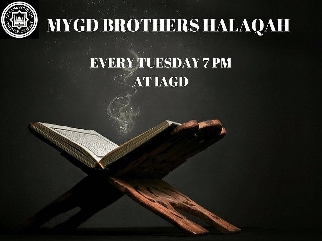 MYGD's tweet image. Salaam,
Just a reminder that there is Halaqah at 7 tonight. There will be pizza, so try to come through.