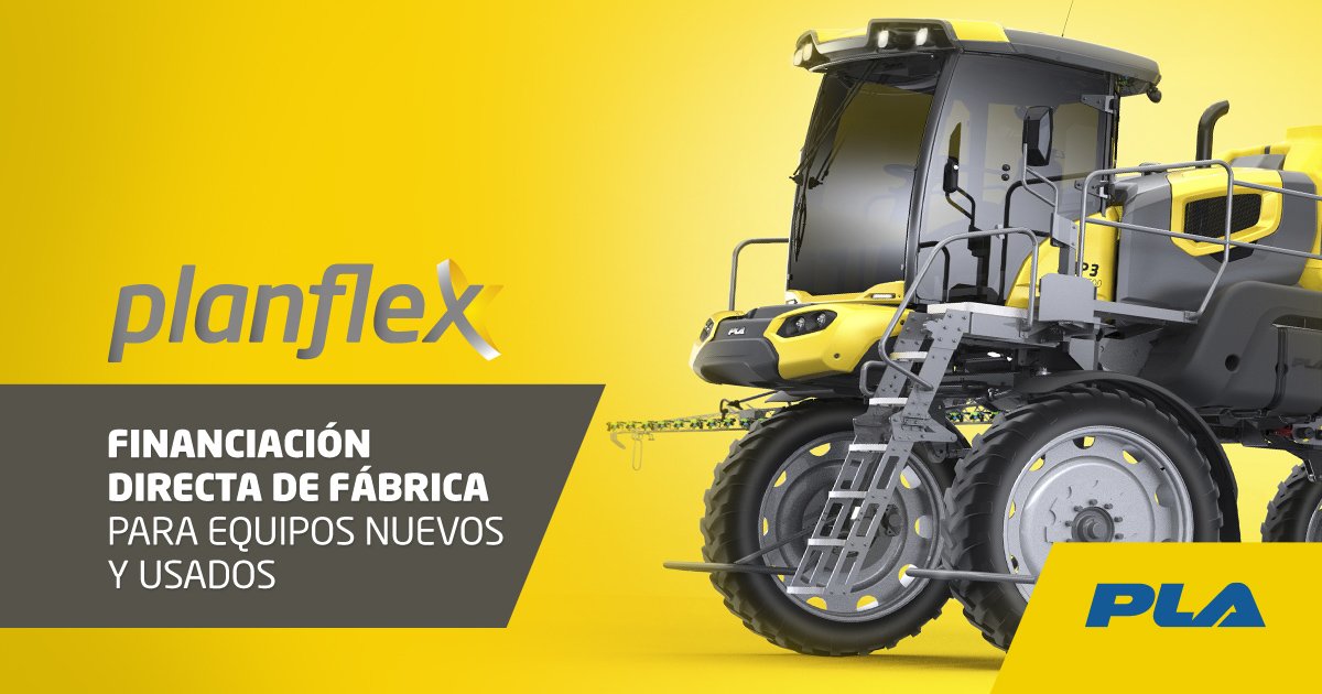 NoticiasdeCampo's tweet photo. #PlanFLEX 💰 Hay una financiación flexible para llegar a tu pulverizadora, fertilizadora o sembradora. ¿Todavía no lo conoces? Beneficio exclusivo de @PLApulverizador ¡Ingresá acá! > https://t.co/WPY5U6IX2B https://t.co/YIM2em28Re