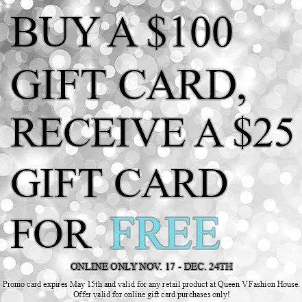 AnyCardCanada's tweet photo. BOGO alert! Now when you Buy a $100 e-gift card from Queen V in #Regina you get a $25 e-gift card! 💌🎉 Shop now at https://t.co/LiZvzaINqq
#fashion #slayeveryday #perfectgift https://t.co/evAeRQrV9L