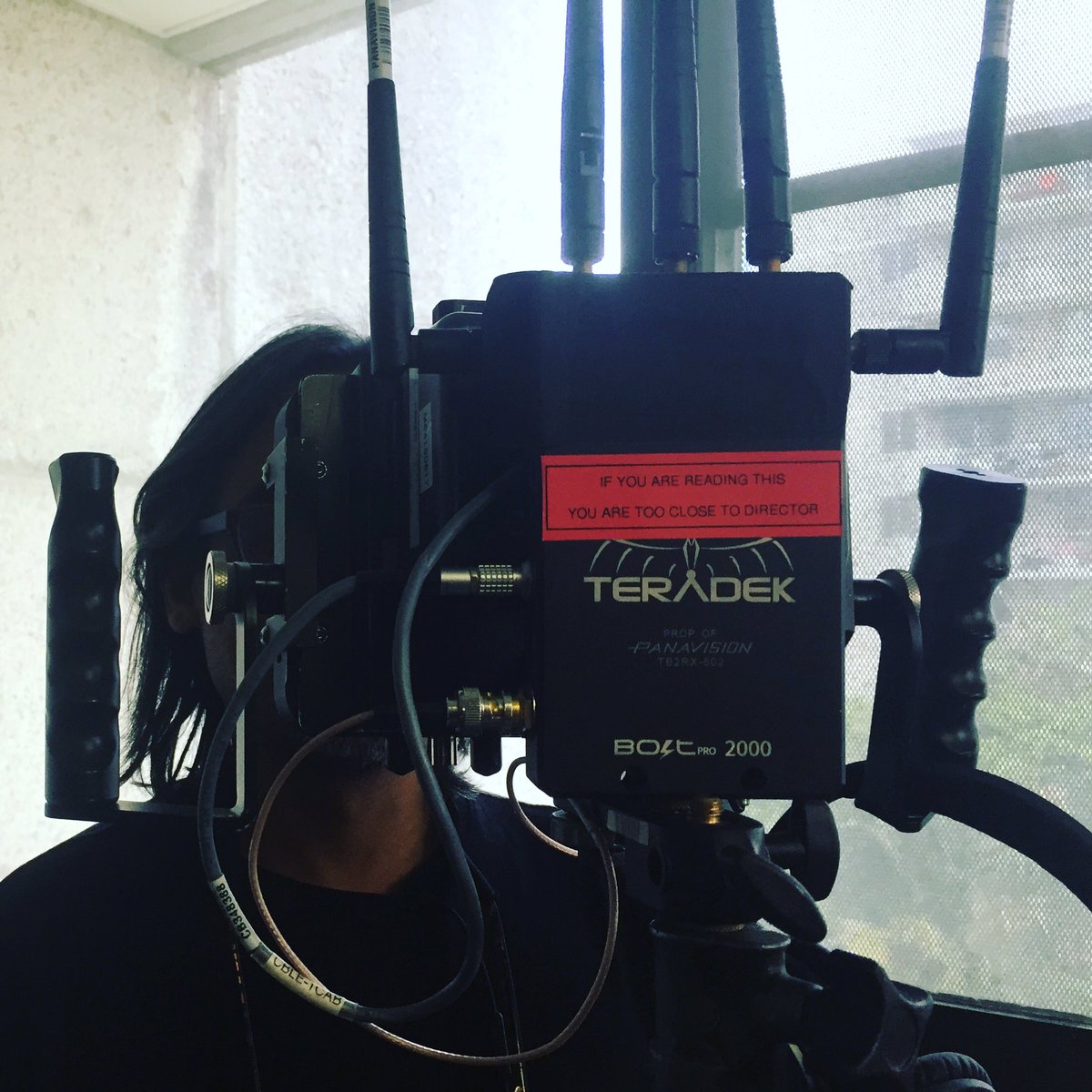 SlamMovie's tweet photo. "If you can read this, you are standing too close to the director" #teradek #directorsmonitor #slammovie https://t.co/oWmaBti5VA