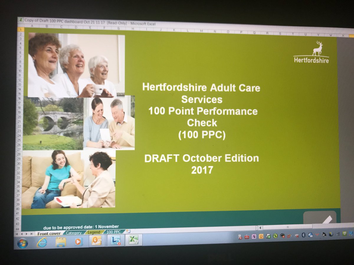 IainMacBeath's tweet photo. Just finishing off #OurDay with a look at @HertsACS monthly 100 point performance check! #mostlygreen #safeguardingup #timeforwine https://t.co/xfTye90Z2o