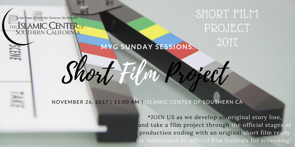 MYGatICSC's tweet photo. Sunday Session, 11-26-17, MYG continues their Short Film Project! Our story explores what it means to be young &amp; #Muslim in America during the Post-Obama age. This week we're drafting the screenplay together! Don't miss out. RSVP today! https://t.co/iDJE6KGwUx #MuslimAmerican https://t.co/OiGjpgRphh