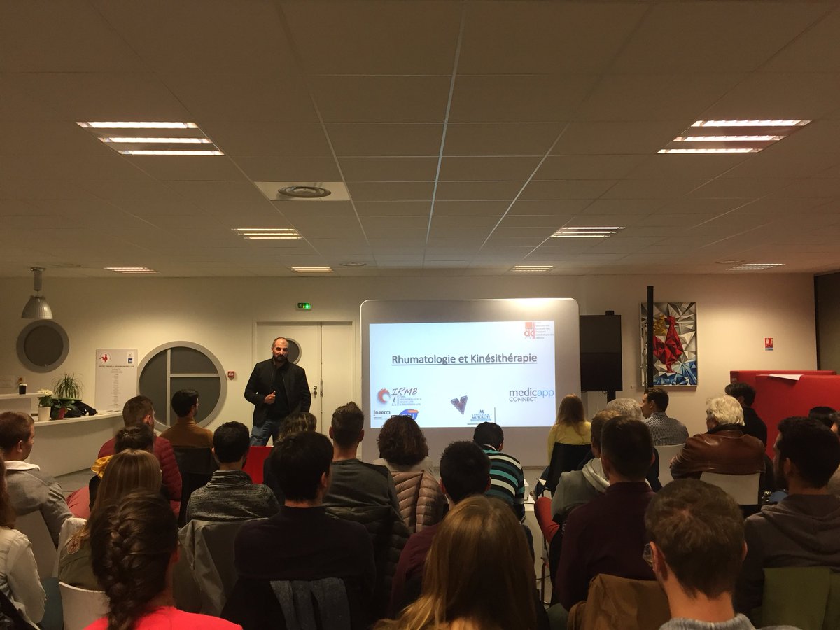 medicappconnect's tweet photo. Soirée #rhumatologues et #kines avec la prez de #Kineapp #bdk #vitale avec @Unsmkl_LRMP https://t.co/nDRpJnwVGx