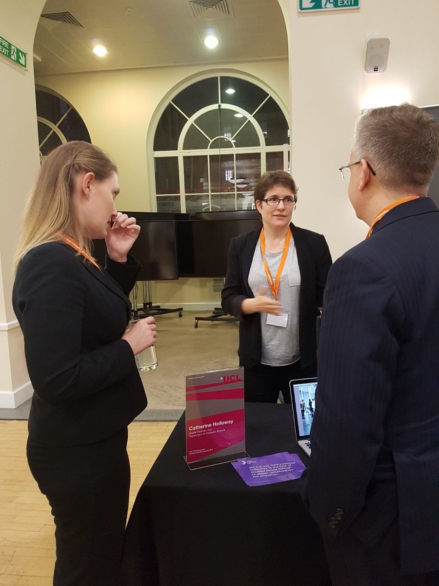 UCLEnterprise's tweet photo. Congrats @uclcs @GDIHub @cathyholloway1 for commendation! #UCLEawards #UCLHomegrown https://t.co/9iNKB9O9A7