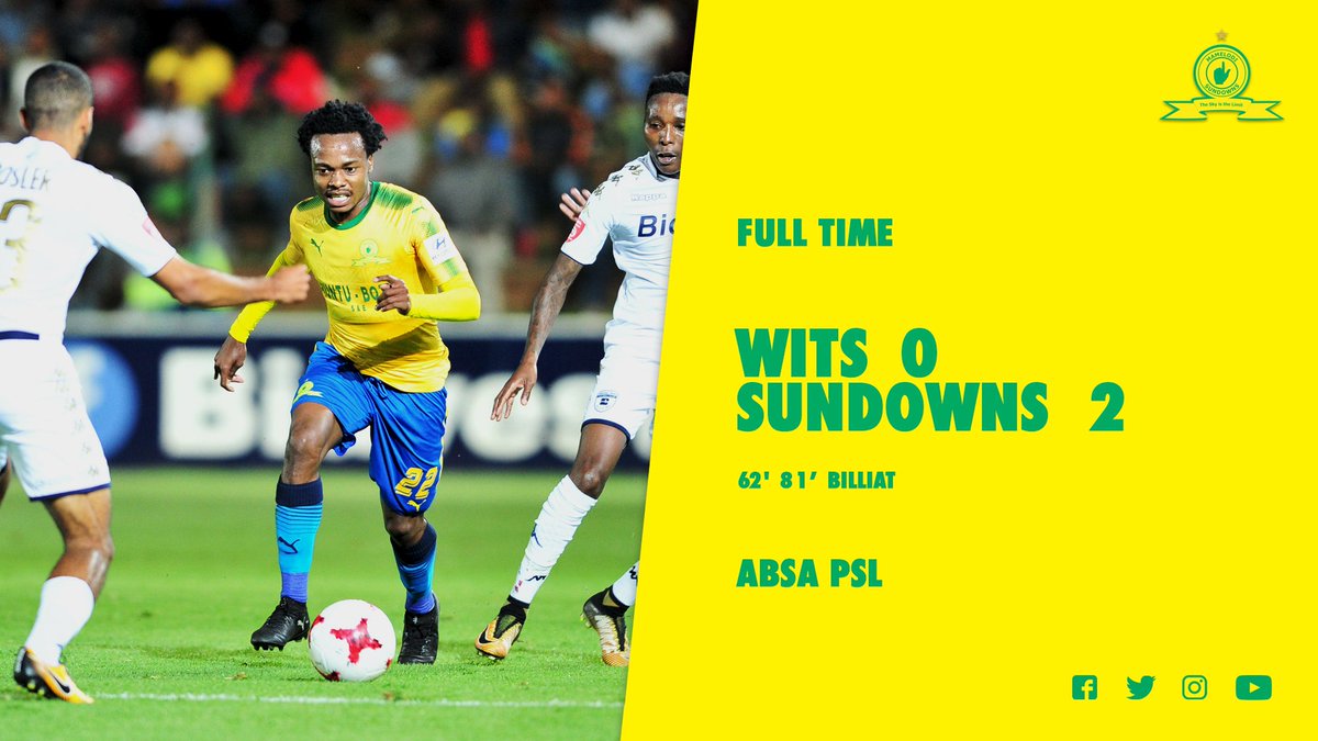 Masandawana's tweet photo. It's all over, the Brazilians out class the Clever Boys. #Sundowns #DownsLive #AbsaPrem https://t.co/wrhAIebi3Z