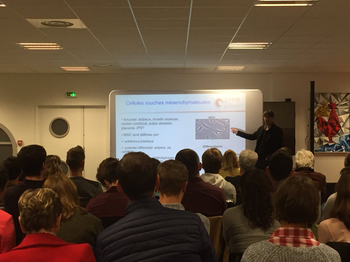 medicappconnect's tweet photo. Prof Jorgensen sur l’#arthrose et les thérapies grâce aux cellules souches #Montpellier https://t.co/PxrrbKWo4p