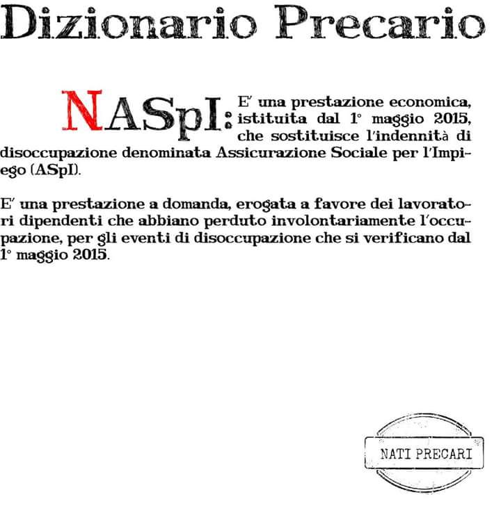 NatiPrecariBlog's tweet photo. Il #DizionarioPrecario di oggi è #NaSpl. Conosciuta o ignota è un paracadute che un #precario preferirebbe lasciare chiuso continuando a #lavorore. #13Nov #lavoro #natiprecari #precari #precariatodistato #giovani https://t.co/6toEUYncDE