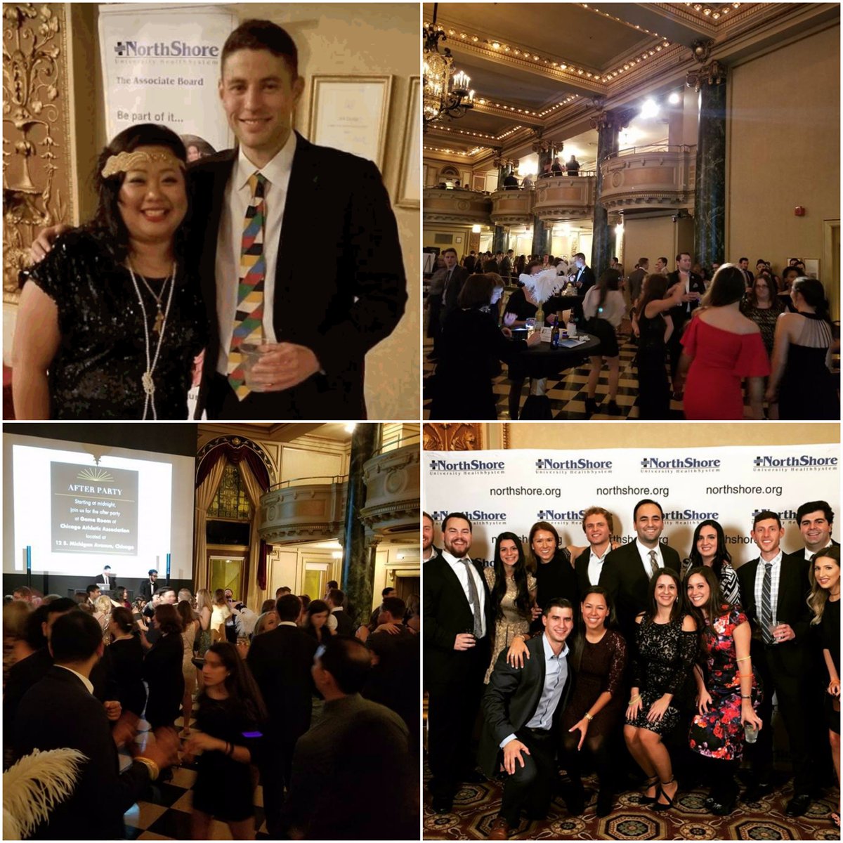 NSAssociateBD's tweet image. Special thanks to our sponsors and all who attended this past Saturday to support the ISCU at Evanston Hospital! Big shout out to benefit co-chairs Julie Inthivong and Tanner Austin (pictured upper left) for putting together an awesome evening @NorthShoreWeb @saic_news