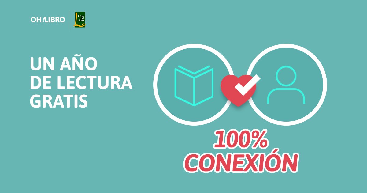 ¡Sorteo, sorteio, auslosung, tirage! Participa ya y gana todo un año de lectura GRATIS gracias a <a href="/OhLibro/">Oh!Libro</a> y <a href="/casadellibro/">Casa del Libro</a> bit.ly/2yFLt6F Come on! 😉