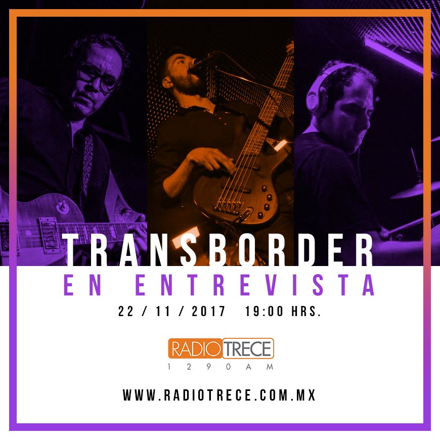 TransborderBand's tweet photo. Mañana!!, mañana!! a las 19:00 hrs. no se pierdan una nueva entrevista, ahora visitando la cabina de @Radio13MX en el programa @indiemovradio  promocionando nuestro sencillo "NUCLEAR" sigan la transmisión en su 1290 am o aquí: https://t.co/ZsWlmPbcwO 🤘 https://t.co/92UQli0ha9