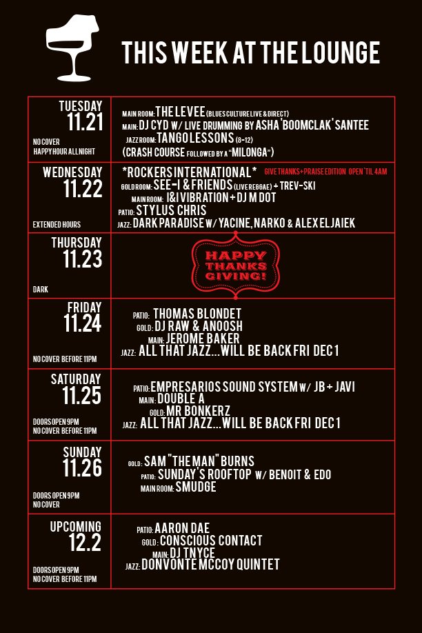 This Week &amp; Beyond At ESL <a href="/djcydofficial/">DJ CYD</a> <a href="/djash32/">Asha BOOMCLAK Santee</a> <a href="/Seei/">See-I</a> <a href="/jazsnga/">CANDICHE 🎶 🎤 🎷</a> <a href="/Trev_Keen/">DJ Trev-ski</a> <a href="/styluschris/">Chris Stiles</a> <a href="/ivibesound/">I&I Vibration</a> <a href="/selectacastro/">Castro</a> @DJ_M_Dot <a href="/thomasblondet/">Thomas Blondet</a> <a href="/jeromebaker3rd/">Golgo 13 🏁</a> <a href="/DJRAWCLUBJOCK/">RANDY WHITE</a> <a href="/anooshdc/">anoosh</a> <a href="/VideoKillers/">John Bowen</a> <a href="/thedjdoublea/">DJDOUBLEA</a> <a href="/mr_bonkerzzz/">Franky</a> <a href="/SamTheManBurns/">Sam Burns</a> @smudgetown <a href="/aaron_dae/">Aaron Dae</a> <a href="/RazorNTape/">RazorNTape</a> #ESL