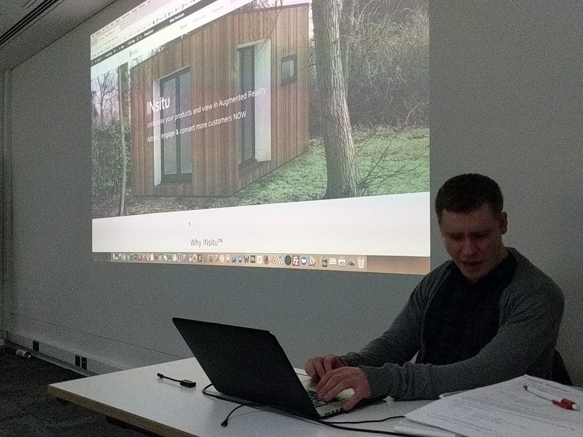 CarlBateman's tweet photo. Edward Woolley of #INsitu @WebGLworkshop London https://t.co/qvYbzx3e2N