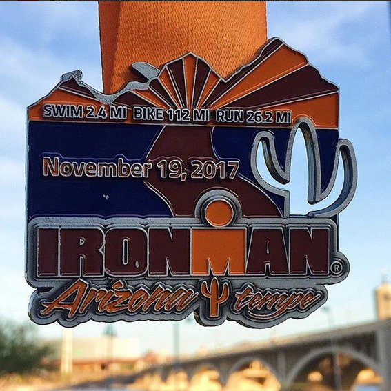 LizzyBTri_ing's tweet photo. Ironman #2 in the books. https://t.co/3NHCufw4n0 Peace out Tempe! #willbebackformore https://t.co/wWm0S4G5UQ