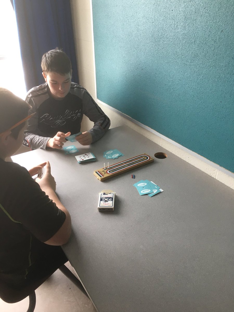 Thanks to Jennifer and Dean Michel for donating the Cribbage boards to our classroom. <a href="/RidgewoodPS/">RidgewoodPS</a>