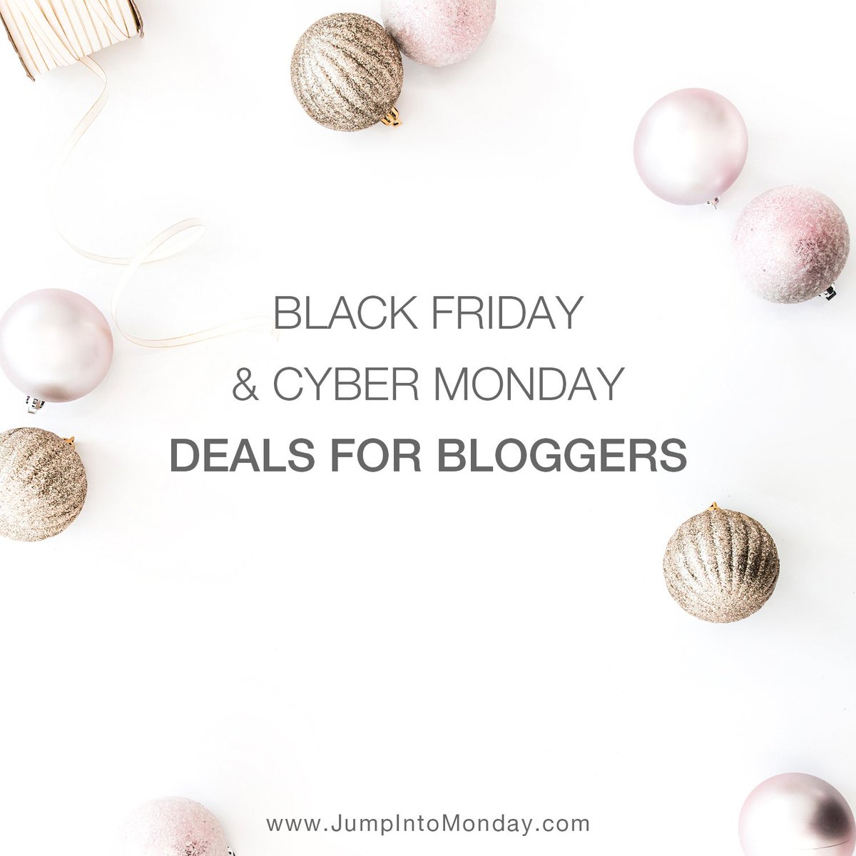 The Best Black Friday and Cyber Monday Deals For Bloggers! Don't forget to make a purchase or two for your business this holiday season; these prices are the lowest they will be all year: jumpintomonday.com/the-best-black… #blog #blogger #BlackFriday #CyberMonday