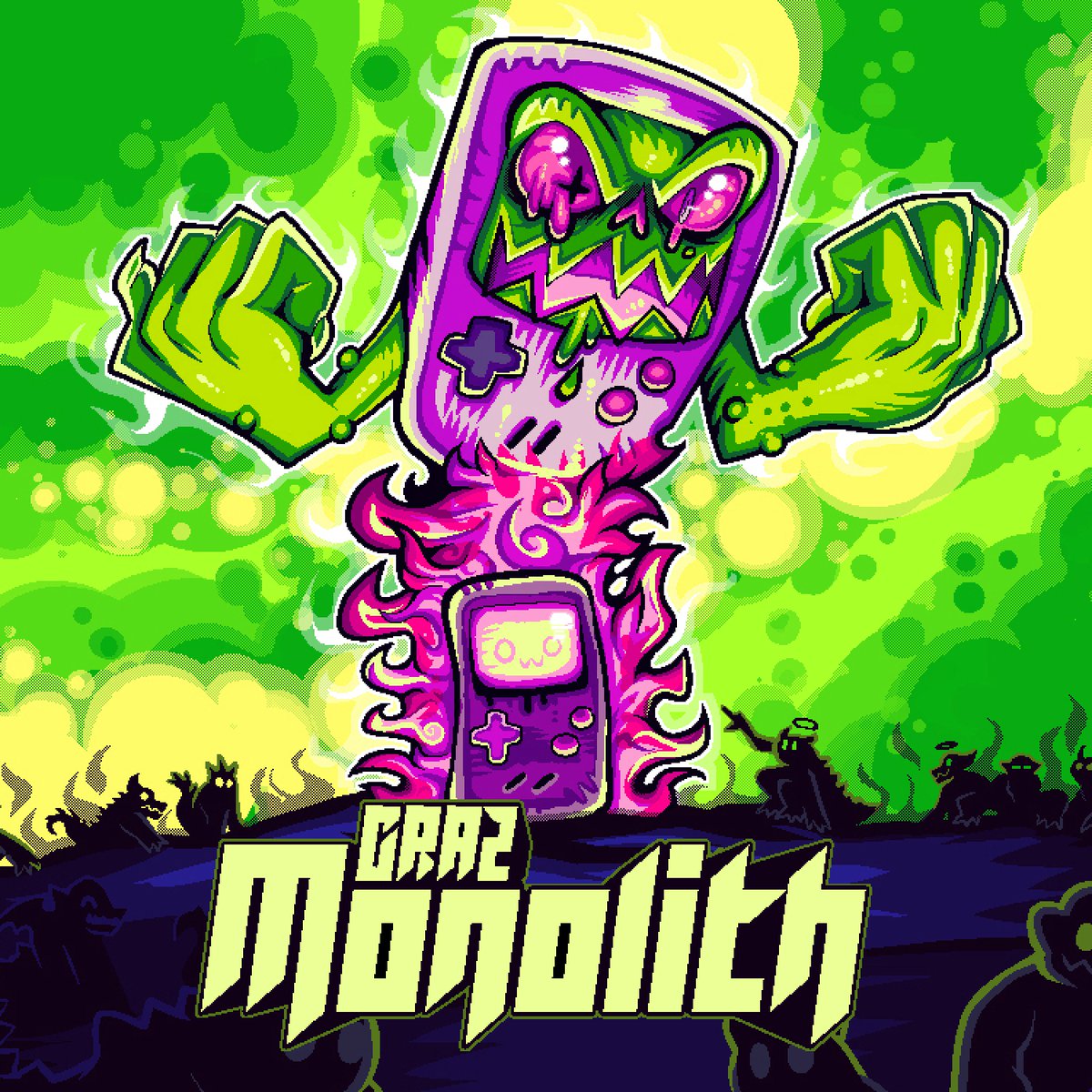 GrazCore's tweet photo. Apparently my new release "Monolith" showed up in all the streaming platforms today much to my surprise. But lets just roll with it. Stream/buy it on all major platforms now! 

STREAM/BUY: https://t.co/t72ZlseoBk

#ravertoothtiger #grazcore #chiptunes #monolith https://t.co/hU7BcMP1R7