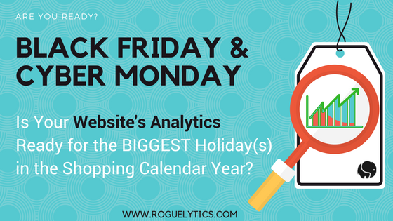 rogue_studiosUS's tweet photo. W/ #BlackFriday &amp; #CyberMonday knowing what works w/ your #customers is the most important part of your #advertising strategy. Get the most of your #analytics w/ Roguelytics this #shopping season! #shopsmall #BlackFridayWeek #HolidayIsHappening #websites https://t.co/Jv56oobbgc https://t.co/Q4UPmVyhj8