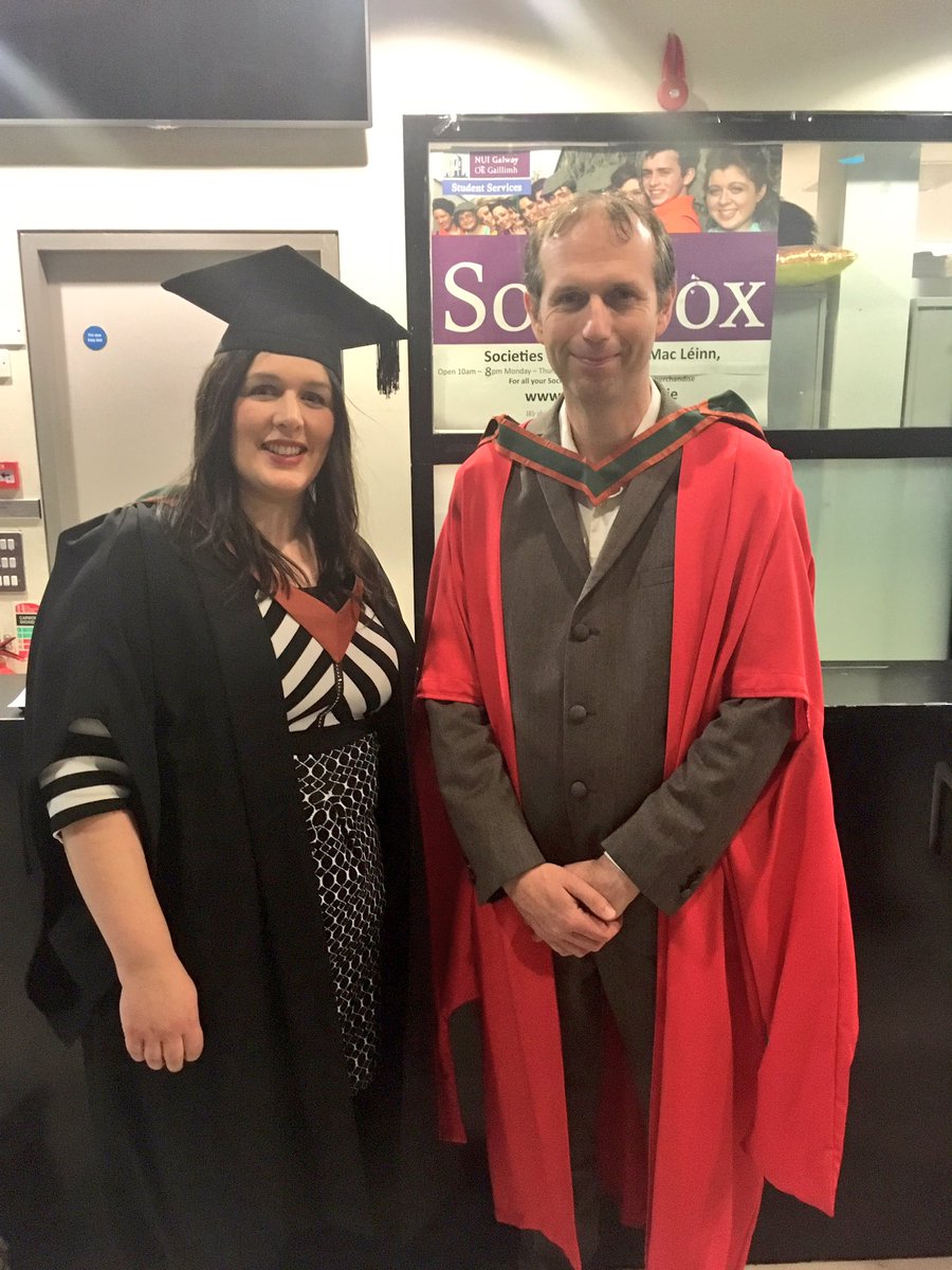 tech_innovate's tweet photo. Congratulation to our TechInnovate alumni Fellows @Ciaradora and @FlynnDPaul - part of our first graduating PGDip in TechInnovation class from @tech_innovate today @nuigalway; photo with director @johnbreslin https://t.co/CTWYg30ygR