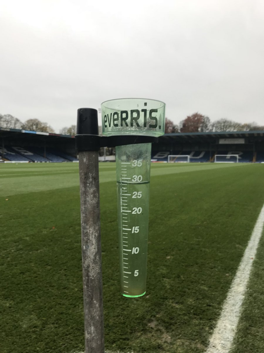 Gaz2627L's tweet photo. Completely no respect to the last 24 hours rain over 30mm and the visiting team do this in the warm up #agroundsmansworkisneverdone @the_iog @EFL #thisneedsaddressing https://t.co/vHqnl573iT