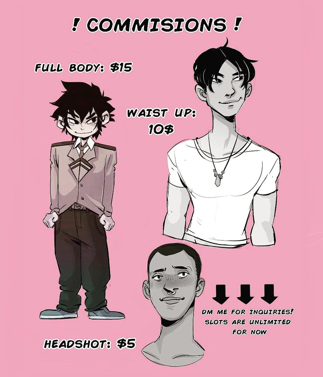 inkviral00's tweet photo. !Commisions! Help me pay rent. Email: alyssawanders@gmail.com #commissions #characterart #oc #digitaldrawing #charactercommisions #artist https://t.co/XfFdwWPo0F
