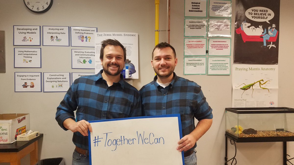 mrlevesquePHS's tweet photo. Twin Day success #TogetherWeCan #twinning https://t.co/wZda9p1ysH