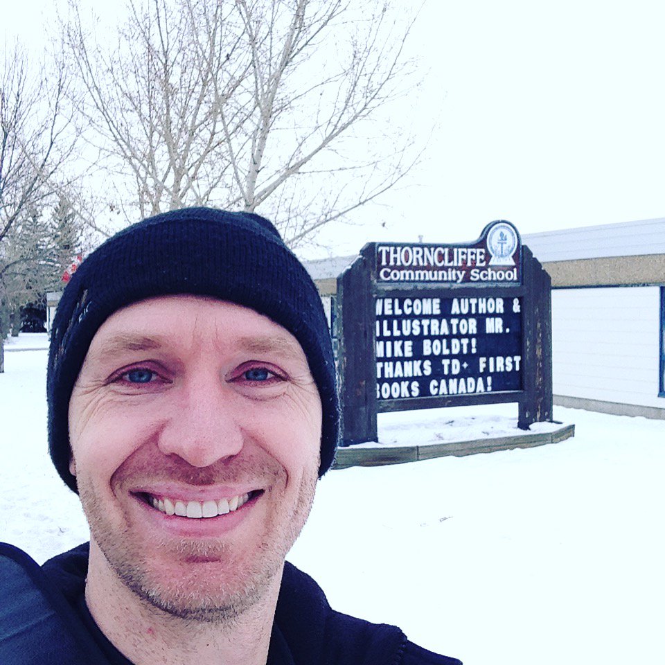 MikeBoldt's tweet photo. Had a great time at Thorncliffe Elementary School this morning and read #TheresNothingToDO! Thanks to @FirstBookCanada & @TD_Canada. https://t.co/delgGpTLei