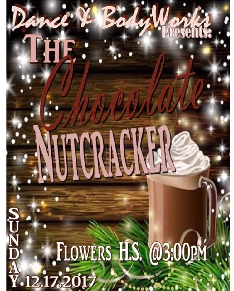 <a href="/DBW_Dance/">Dance & BodyWorks</a> presents The Chocolate Nutcracker!!🍫 Sunday Dec. 17th!! Contact us for ticket information!✨
