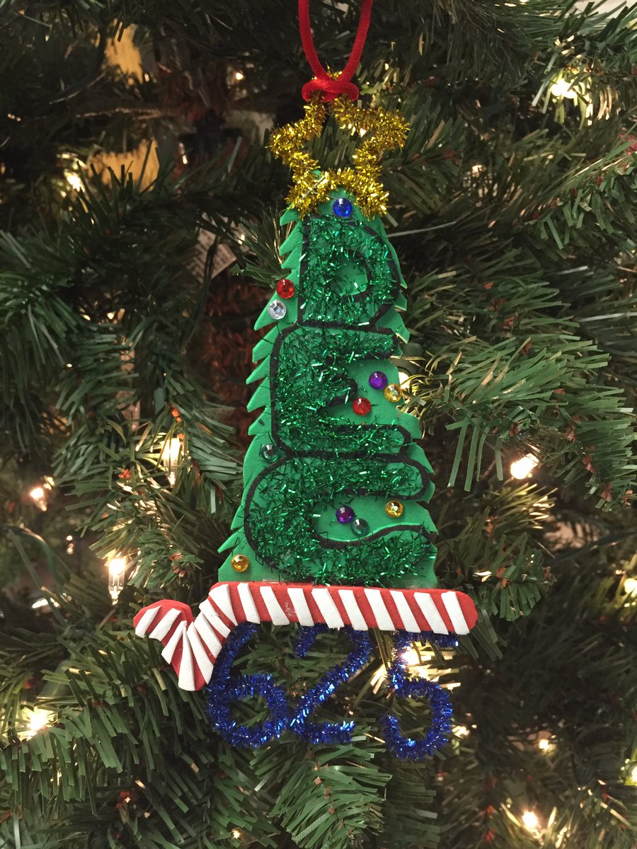 MATHwithMADISON's tweet photo. How awesome is this ornament made by one of my students?! #iteachmath #mathteacher #merrychristmath https://t.co/kjGHGo7m5P