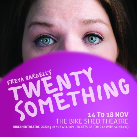 exploringexeter's tweet photo. Review: @FreyaBardell’s '20 something' at the @BikeShedTheatre by @StephWalker https://t.co/gad0xh0ce3 https://t.co/haYsQm5bwq