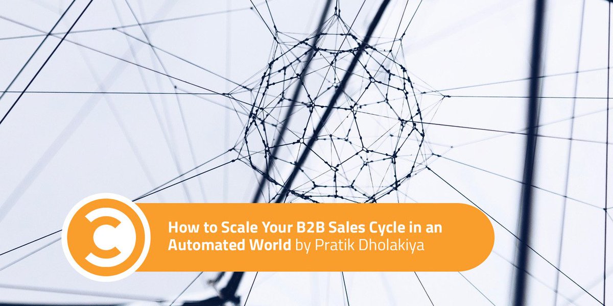 jaybaer's tweet photo. How to Scale Your B2B #Sales Cycle in an Automated World https://t.co/5cwIV6L2NA https://t.co/mXeEp2Cgep