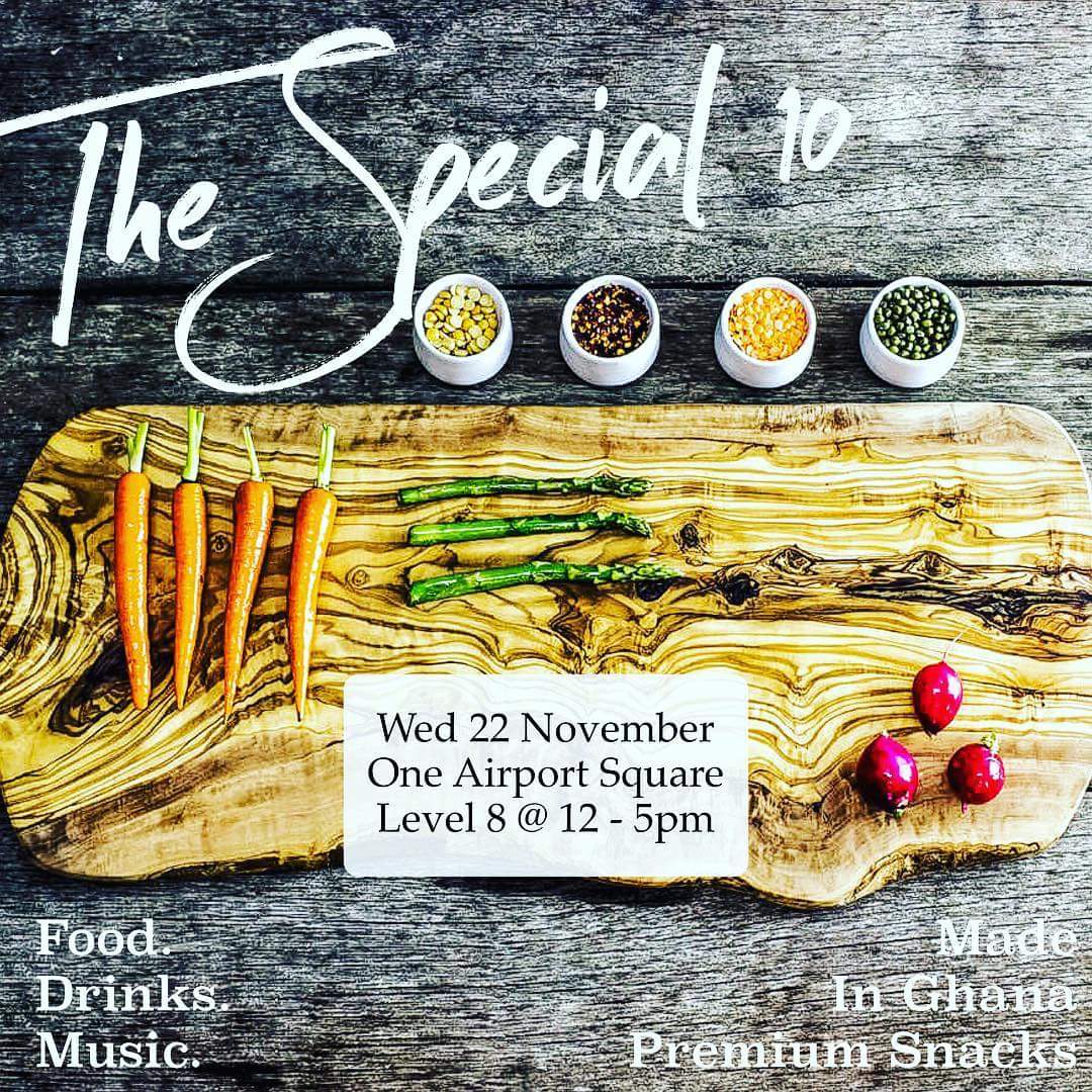 hellospriggs's tweet photo. It's tomorrow! 
Spriggs will be at Special 10 tomorrow at One Airport Square!

We have some dried mint, basil and dawadawa available. Pass through! 
#special10 https://t.co/1Alj6iAqyo