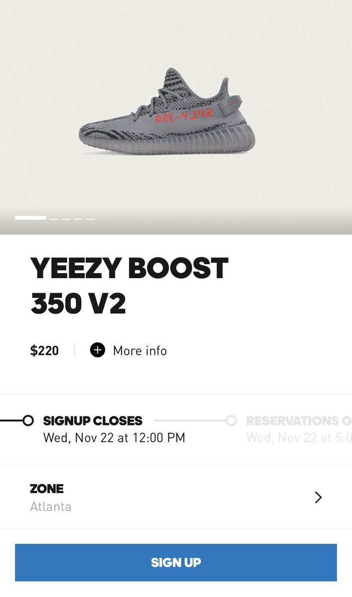 yeezy on adidas app